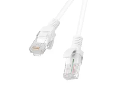 Latiguillo Lanberg Cat.5e UTP 0,5m Fluke je mimo Blanco