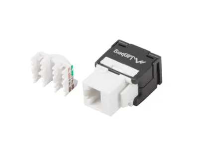 Conector Keystone Lanberg Cat.6 UTP RJ45 180 ° Toolless
