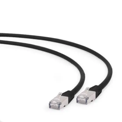 Kabel rdeče s-ftp gembird cat 6a lszh črn 0,5 m