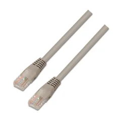 Kabel aisens de rdeč latiguillo rj45 cat.5e utp awg24 gris 25cm