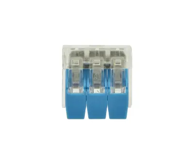 10x Hitra inštalacijska sponka – trojni konektor sponka 3×0,2-4mm2