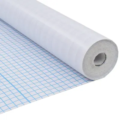 vidaXL Okenska folija matirana črte 0,9x20 m PVC