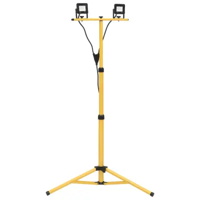 vidaXL LED reflektor s stojalom 2x10 W hladno bel