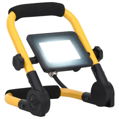 vidaXL LED reflektor z ročajem 20 W hladno bel