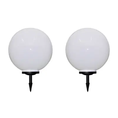 vidaXL Zunanje svetilke za osvetlitev poti 2 kosa LED 50 cm s konico