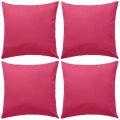 vidaXL Zunanje blazine 4 kosi 45x45 cm roza