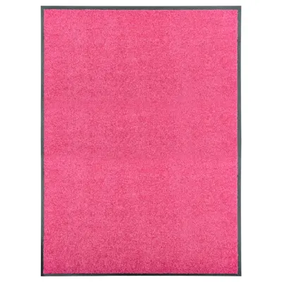 vidaXL Pralni predpražnik roza 90x120 cm