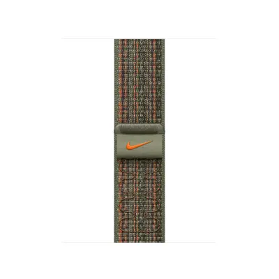 Apple Watch 45mm Nike Ban Sequoia/Orange  Loop