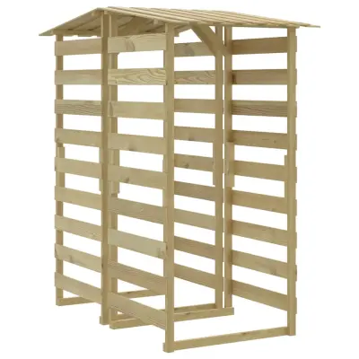 vidaXL Pergola s streho 2 kosa 100x90x200 cm impregnirana borovina
