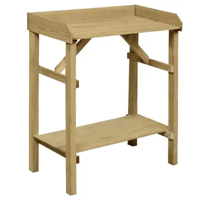 vidaXL Vrtna miza za sajenje impregnirana borovina 75x40x90 cm