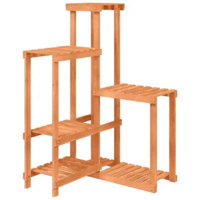 vidaXL Stojalo za rastline 62,5x61,5x101,5 cm trden les jelke