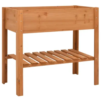 vidaXL Cvetlično korito 88x43x80 cm les jelke