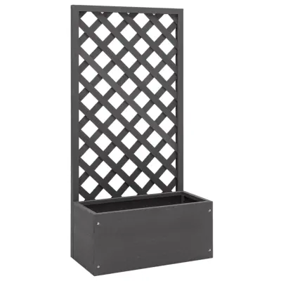 vidaXL Cvetlično korito z mrežo 65x30x135 cm WPC