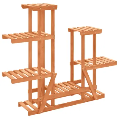 vidaXL Stojalo za rastline 95x25x96 cm trden les jelke