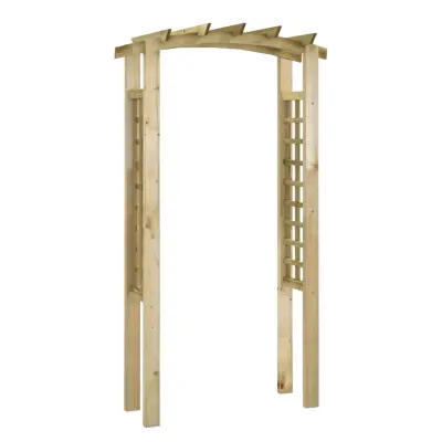 vidaXL Obok z mrežo 110x60x210 cm impregnirana trdna borovina