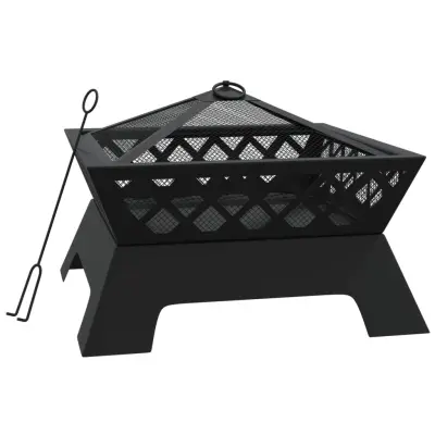 vidaXL Kurišče z grebljico 50 cm XXL jeklo