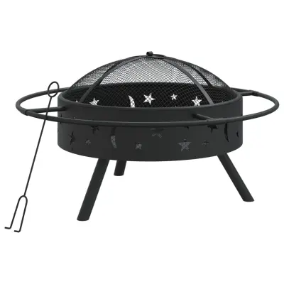 vidaXL Kurišče z grebljico 70 cm XXL jeklo