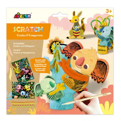 Praskanka z dodatki - Koale in kenguruji D6