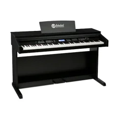 SCHUBERT Subi88 MK II, digitalni klavir, 88 tipk, MIDI, USB, 360 zvokov, 160 ritmov, črn