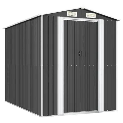 vidaXL Vrtna lopa antracitna 192x274x223 cm pocinkano jeklo