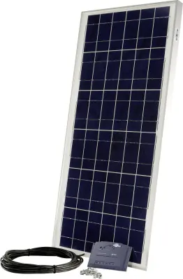 Sunset PX 60\, SR6.6 10557 solarni komplet 60 Wp vklj. priključni kabel\, vklj. regulator polnjenja