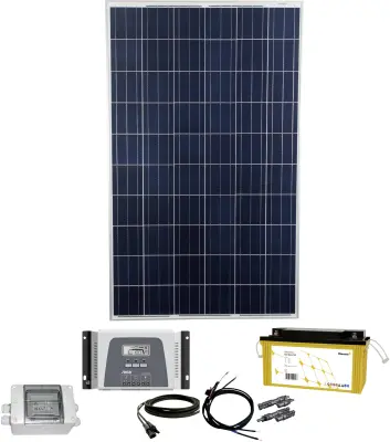Phaesun Rise 600398 solarni komplet 1200 Wp vklj. regulator polnjenja