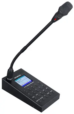 DEXON Particijski IP mikrofon z inteligentnim nadzorom PA 701