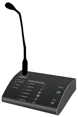 DEXON Pregradni mikrofon z izbiro PA 115