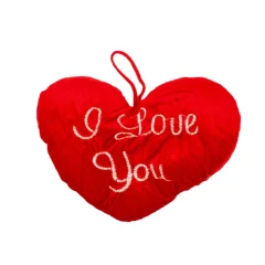 Plišasto srce "I love you" 20x14 cm