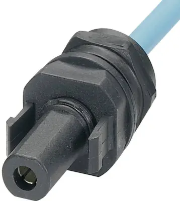 Fotovoltaični konektor Sunclix 1805151 PV-FT-CF-C-4-130-BU črna\, modra Phoenix Contact Vsebina: 1 kos