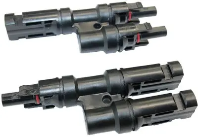Adapter Phaesun QuickClip4 Set 2v1\, kratek Phaesun 391825 Quick Clip Y-vtič