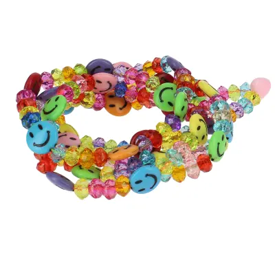 Phone Jewel 110 cm Barvne kroglice, Smile Collection