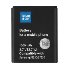 Nadomestna notranja baterija Samsung Wave 533, Wave 723 in Galaxy Mini, 1000 mAh - Blue Star