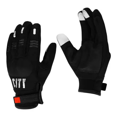 Crne taktilne rokavice BSDDP za Moto – XS