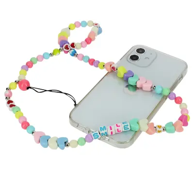 Obesek za telefon 65 cm Pearls and Smile, kolekcija Smile