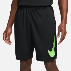 Nike Dri-FIT Totality Studio '72 Unlined Versatile 9In Shorts, Black/Lime - L