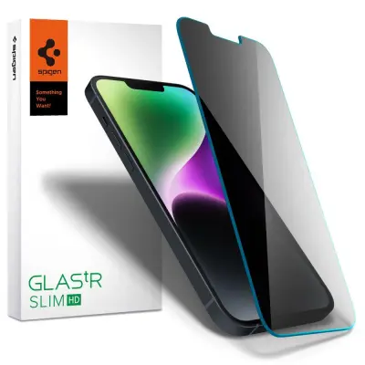 Zaščitno steklo SPIGEN Glass Slim Privacy, Iphone 13 Pro Max/14 Plus