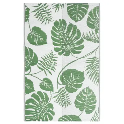 vidaXL Zunanja preproga ARAKIL zelena 120x180 cm PP