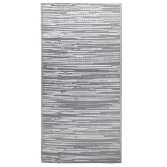 vidaXL Zunanja preproga ARAKIL siva 160x230 cm PP