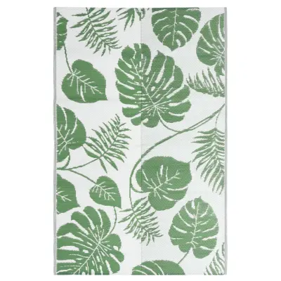 vidaXL Zunanja preproga ARAKIL zelena 160x230 cm PP