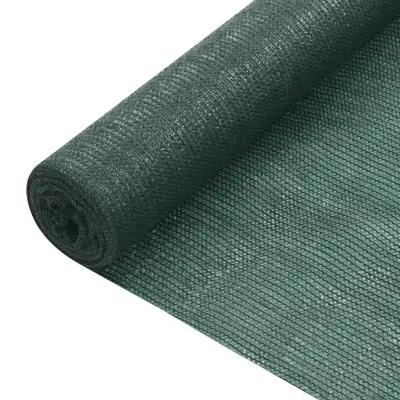 vidaXL Zaščitna mreža zelena 1,2x50 m HDPE 75 g/m²