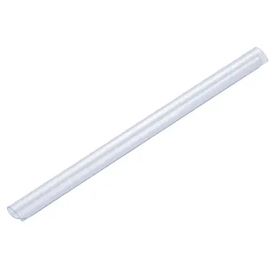 vidaXL Pritrdilne spone za ograjo 100 kosov PVC prozorne