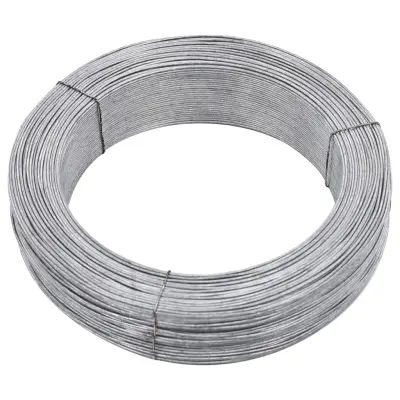 vidaXL Vezna žica za ograjo 250 m 1,4 mm jeklo