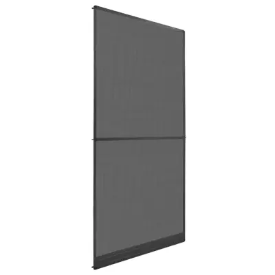 vidaXL Komarnik za vrata na tečajih antraciten 100x215 cm