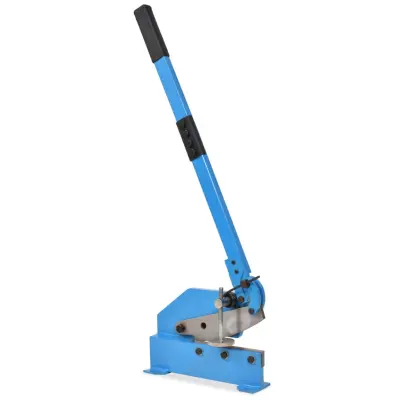 vidaXL Vzvodne škarje za pločevino 200 mm modre