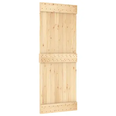 vidaXL Vrata NARVIK 80x210 cm trdna borovina