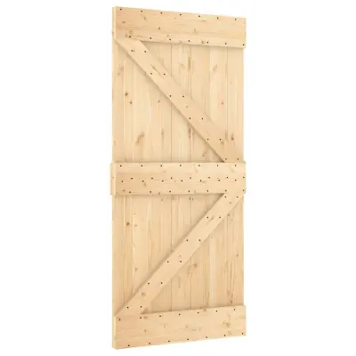 vidaXL Vrata NARVIK 95x210 cm trdna borovina