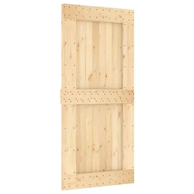 vidaXL Vrata NARVIK 95x210 cm trdna borovina