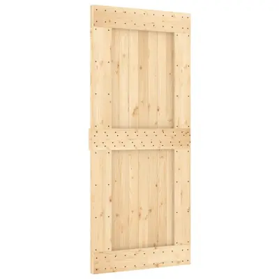 vidaXL Vrata NARVIK 90x210 cm trdna borovina