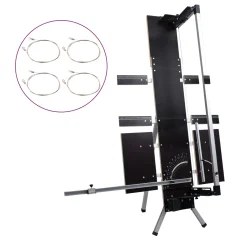 vidaXL Rezalnik za peno z aluminijastimi nogami 200 W